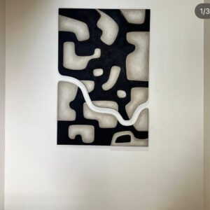 Modern Textured Abstract Wall Art